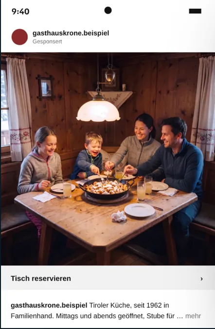 Feed-Anzeige von Gasthaus Krone